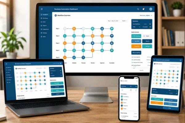 Mock Up BUSINESS AUTOMATION